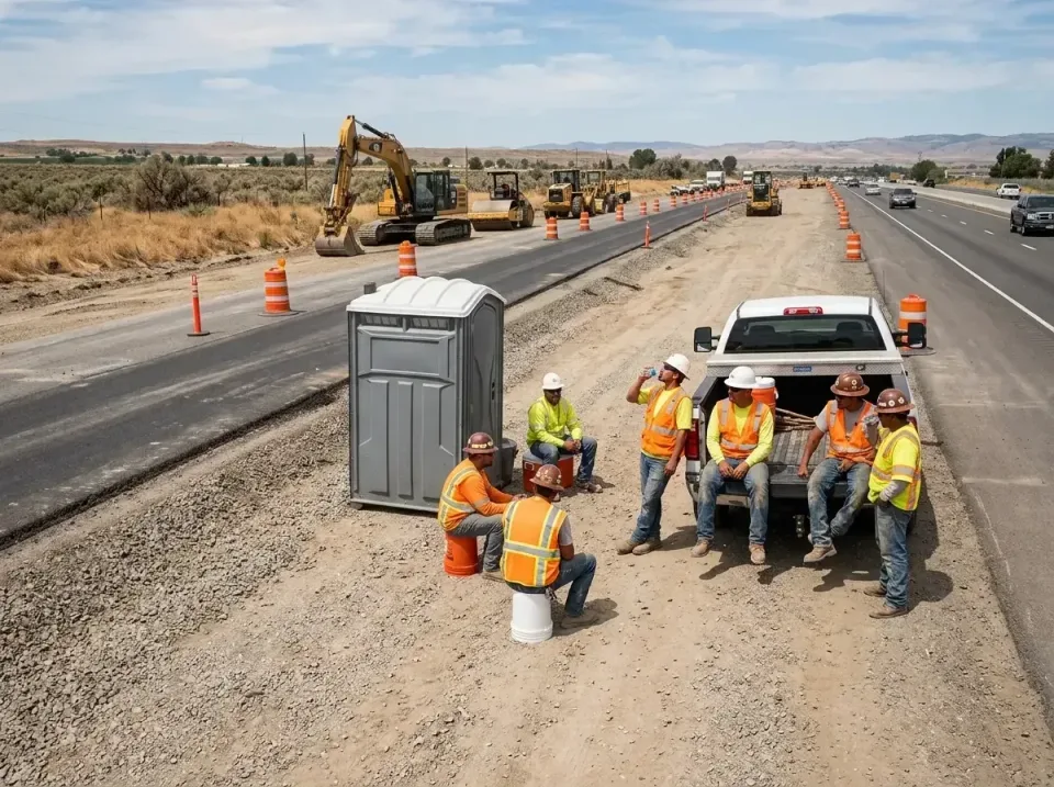 highway-road-construction-crew-007 — frequently asked questions, Porta Potty and Restroom Rentals in Romulus, MI